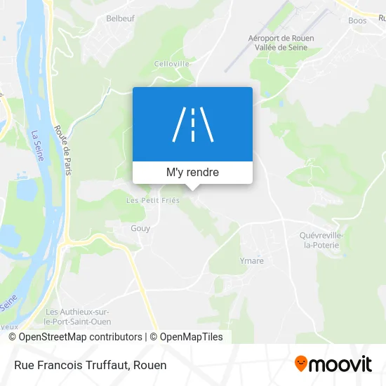 Rue Francois Truffaut plan