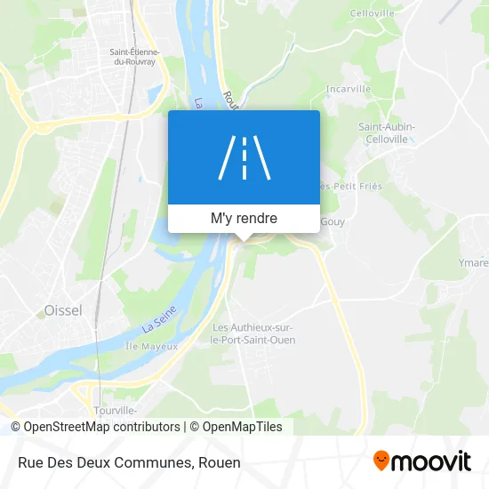 Rue Des Deux Communes plan