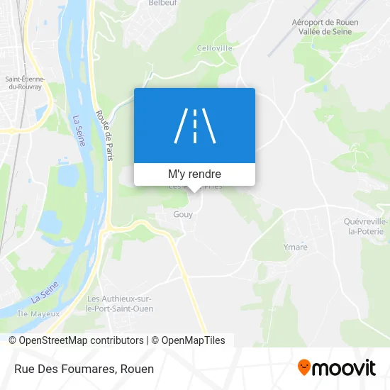 Rue Des Foumares plan