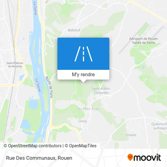 Rue Des Communaux plan