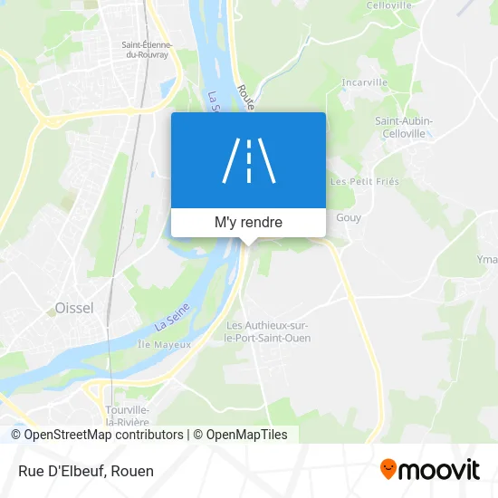 Rue D'Elbeuf plan