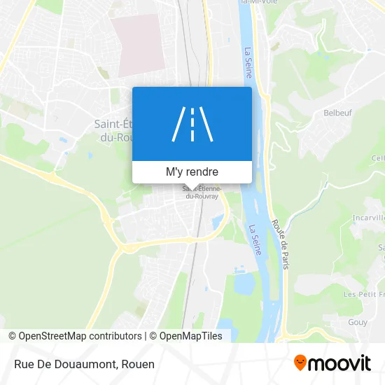 Rue De Douaumont plan