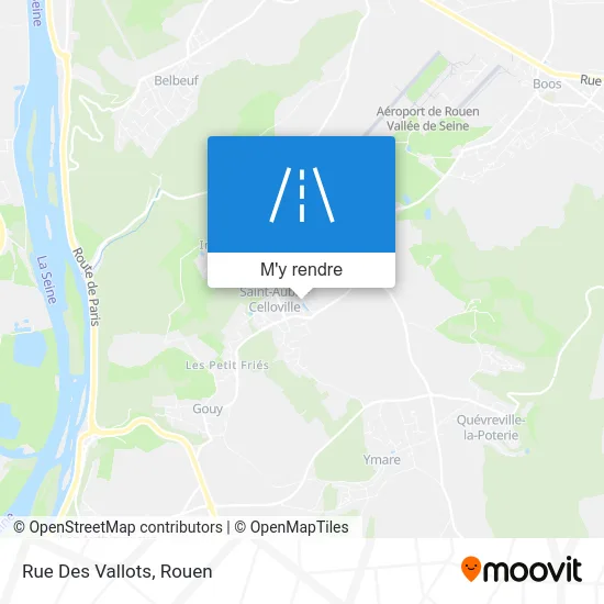 Rue Des Vallots plan