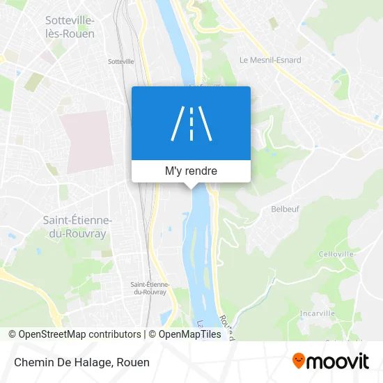 Chemin De Halage plan