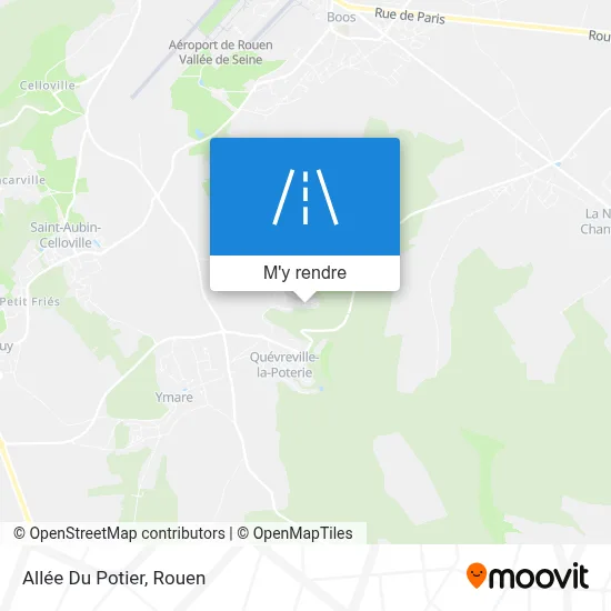 Allée Du Potier plan