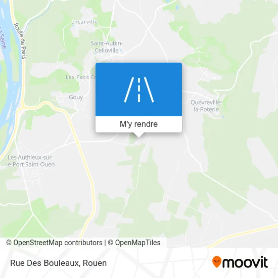 Rue Des Bouleaux plan