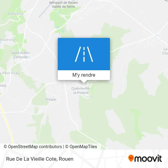 Rue De La Vieille Cote plan