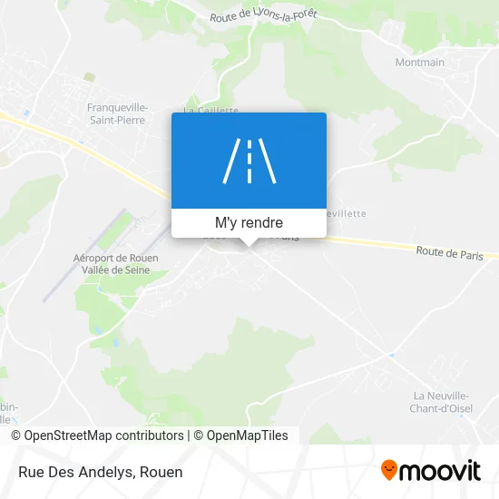 Rue Des Andelys plan