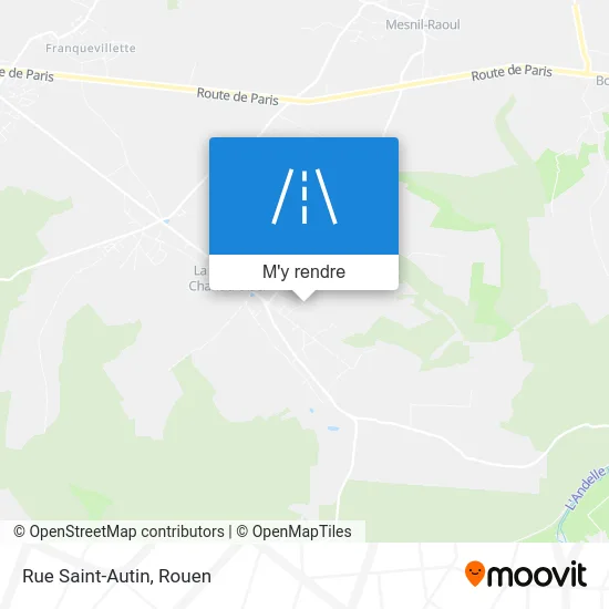 Rue Saint-Autin plan