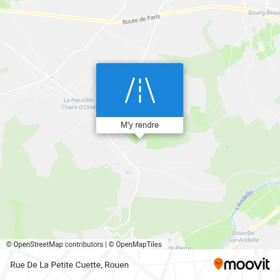 Rue De La Petite Cuette plan