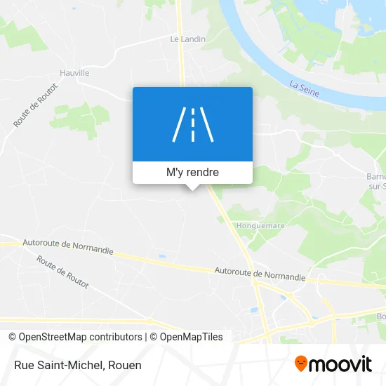 Rue Saint-Michel plan