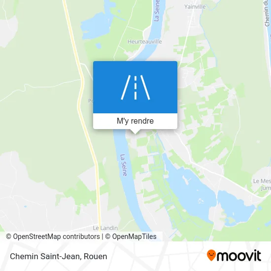 Chemin Saint-Jean plan