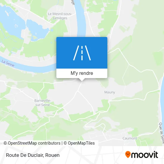 Route De Duclair plan