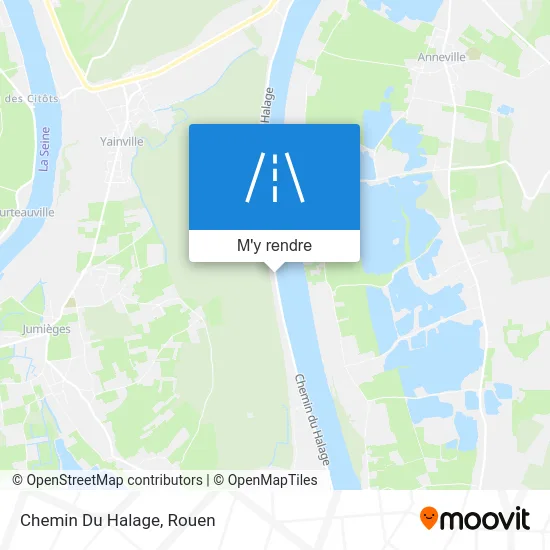 Chemin Du Halage plan