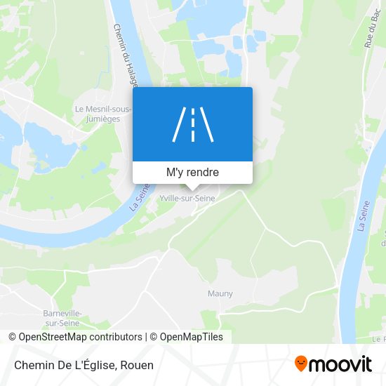 Chemin De L'Église plan