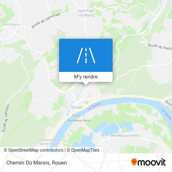 Chemin Du Marais plan