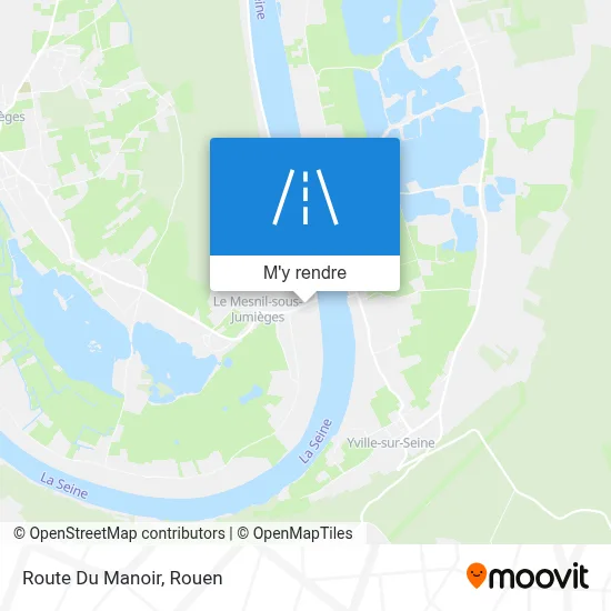 Route Du Manoir plan
