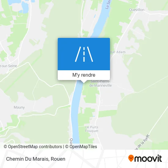 Chemin Du Marais plan