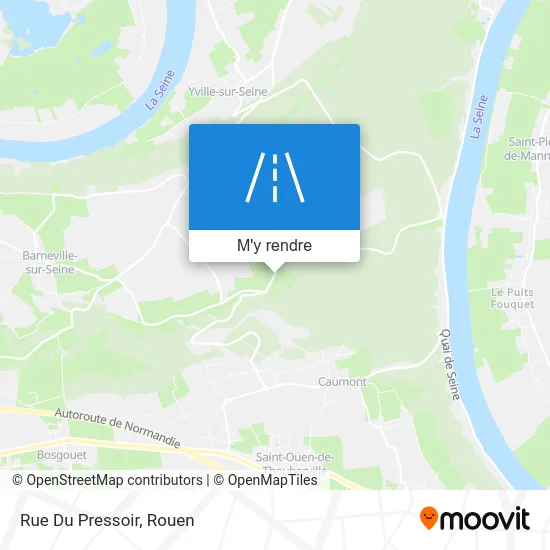 Rue Du Pressoir plan