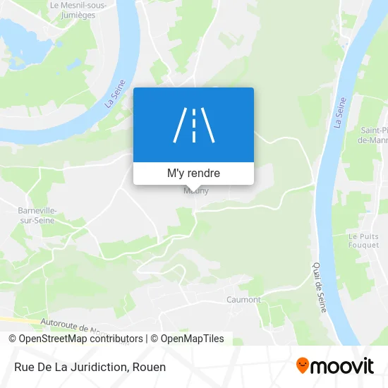 Rue De La Juridiction plan