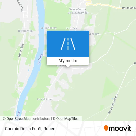 Chemin De La Forêt plan