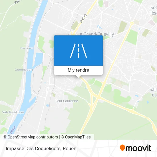 Impasse Des Coquelicots plan