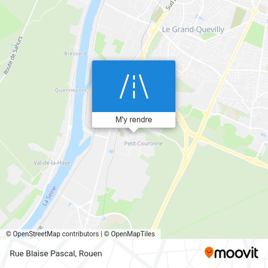 Rue Blaise Pascal plan