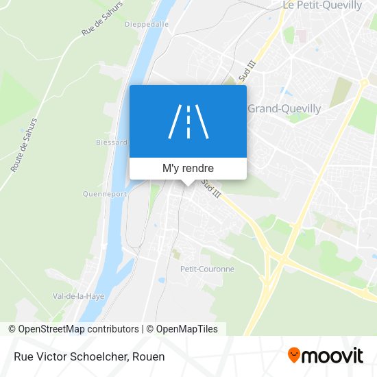 Rue Victor Schoelcher plan