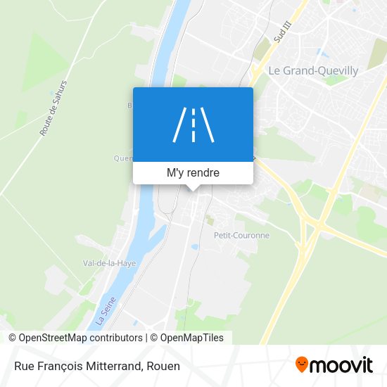 Rue François Mitterrand plan