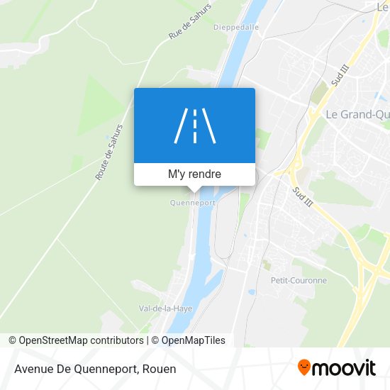 Avenue De Quenneport plan