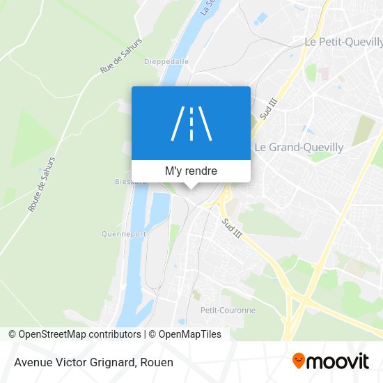 Avenue Victor Grignard plan