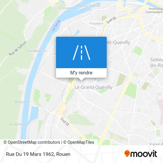 Rue Du 19 Mars 1962 plan