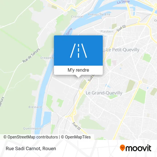 Rue Sadi Carnot plan
