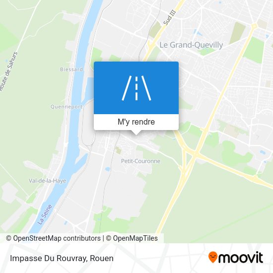 Impasse Du Rouvray plan