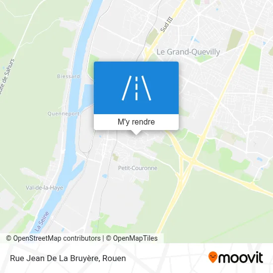 Rue Jean De La Bruyère plan