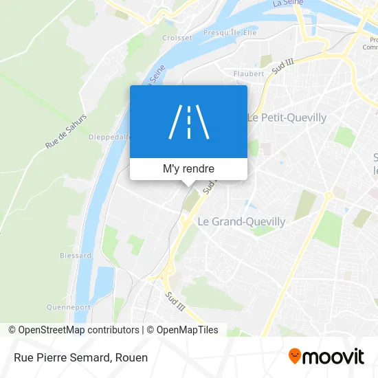 Rue Pierre Semard plan