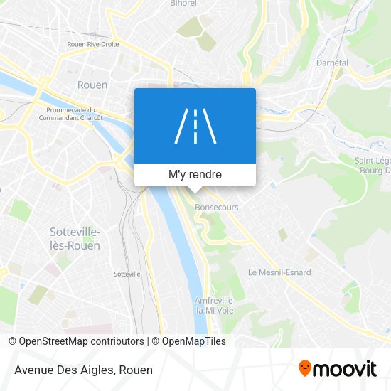 Avenue Des Aigles plan