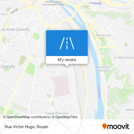 Rue Victor Hugo plan