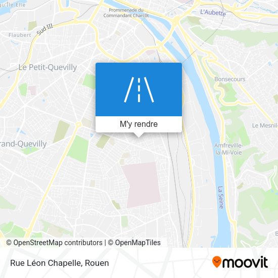 Rue Léon Chapelle plan