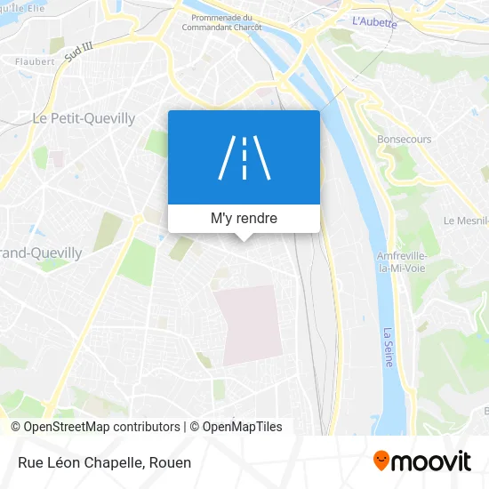 Rue Léon Chapelle plan