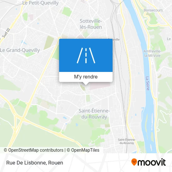 Rue De Lisbonne plan