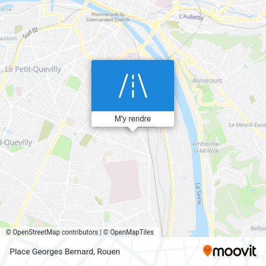 Place Georges Bernard plan