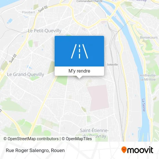 Rue Roger Salengro plan