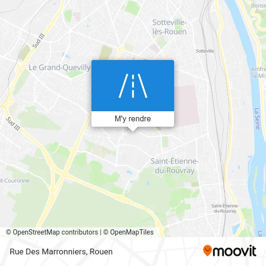 Rue Des Marronniers plan