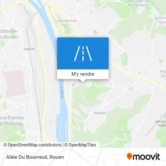 Allée Du Bouvreuil plan
