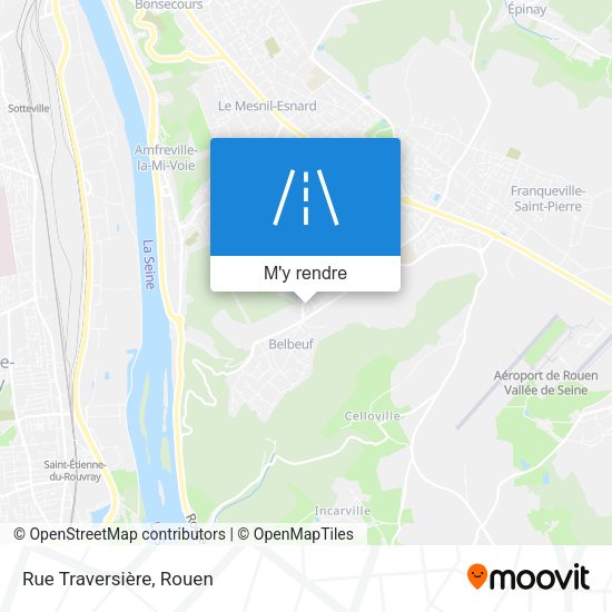 Rue Traversière plan