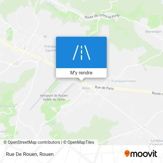 Rue De Rouen plan