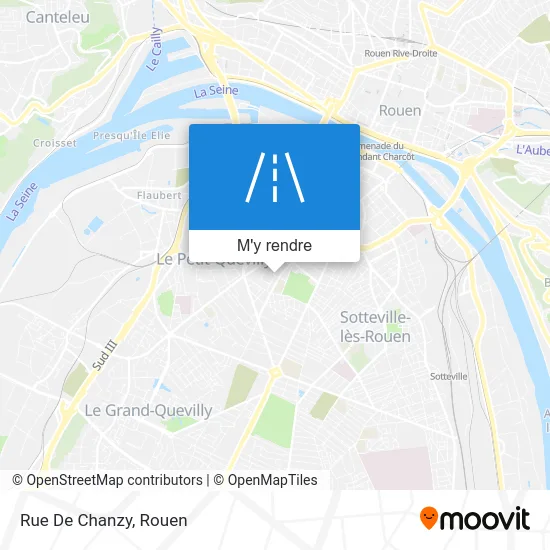 Rue De Chanzy plan
