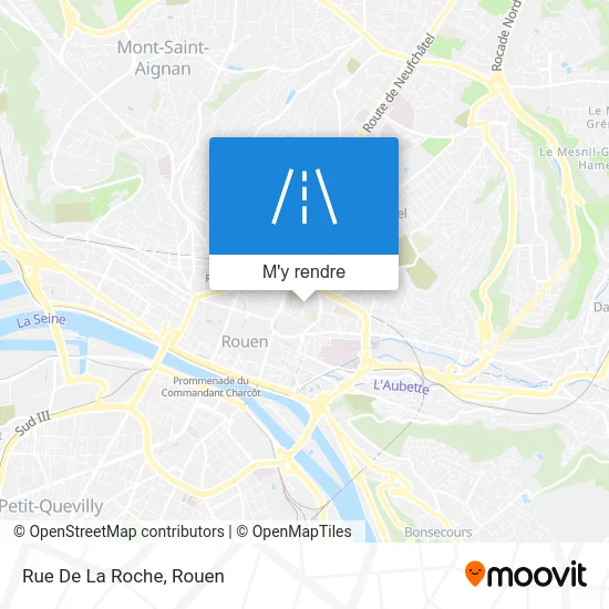 Rue De La Roche plan