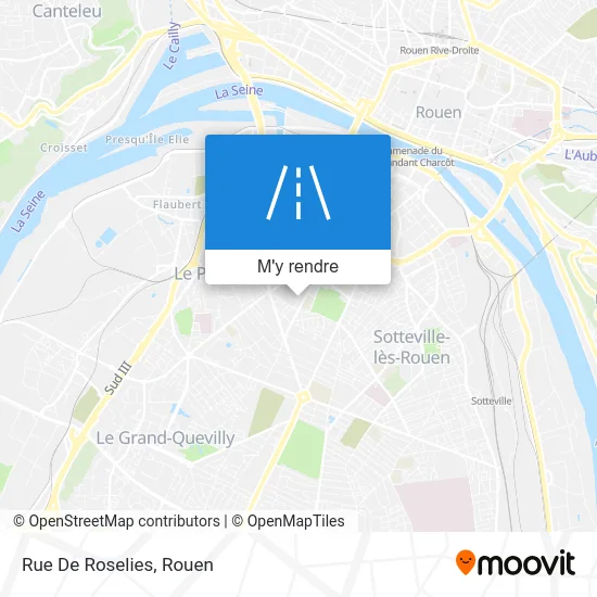 Rue De Roselies plan